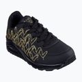 Schuhe Damen SKECHERS JGoldcrown Uno Golden Heart black/multicolor metallic 8