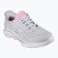 Schuhe Damen SKECHERS Go Walk 7 Valin gray/pink 8