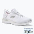 Schuhe Damen SKECHERS Summits Diamond Dream white/silver