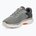 Herrenschuhe SKECHERS Go Walk 7 The Construct grau/weiß/orange 7