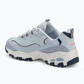 Schuhe Damen SKECHERS D'Lites Bold Views light blue/multi 3