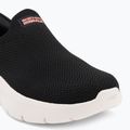 Schuhe Damen SKECHERS Go Walk Flex Sunset Rose black 7