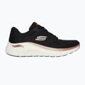 Schuhe Damen SKECHERS Arch Fit 2.0 Glow The Distance black/rose gold 2