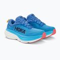 Damen Laufschuhe HOKA Bondi 8 virtuell blau/schwimmen Tag 5