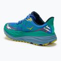 Herren Laufschuhe HOKA Stinson 7 virtual blau/tech grün 3