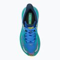 Herren Laufschuhe HOKA Stinson 7 virtual blau/tech grün 5