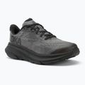 HOKA Clifton 9 schwarz/carbon schwarz Kinder Laufschuhe