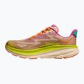 HOKA Clifton 9 fuchsia/vanilla Kinder Laufschuhe 10