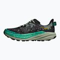 Damen Laufschuhe HOKA Speedgoat 6 schwarz/aloe vera 8