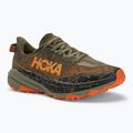 HOKA Speedgoat 6 Wide antik oliv/kürbis Herren Laufschuhe