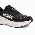 HOKA Skyflow Wide Herren Laufschuhe schwarz/weiß 7