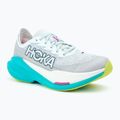 Damen Laufschuhe HOKA Mach X 2 frost/electric aqua