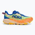 HOKA Speedgoat 6 ultramarine/electric lime Kinder Laufschuhe 2