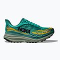 Laufschuhe Damen HOKA Stinson 7 electirc aqua/oceanic 9