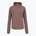 Lauf Sweatshrit Hoodie Damen HOKA Sky Glow Half Zip smokey quartz 4