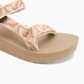 Teva Midform Universal Damen Sandalen neon fade Kokosnuss 7