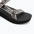 Teva Midform Universal Damen Sandalen neon floral schwarz / weiß 7