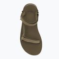 Teva Original Universal Slim Lea Damen Sandalen oliv gebrannt 5