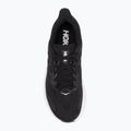 Herren Laufschuhe HOKA Clifton 10 Wide schwarz/weiss 5