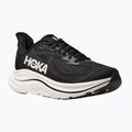 Herren Laufschuhe HOKA Clifton 10 Wide schwarz/weiss