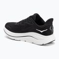 Damen Laufschuhe HOKA Clifton 10 Wide schwarz/weiss 3