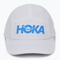 HOKA Run weiße Kappe mit Schirm 2