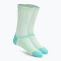 Socken HOKA Clifton Crew Run mint fluornite