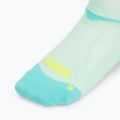 Socken HOKA Clifton Crew Run mint fluornite 3