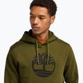 Herren Timberland Tree Logo Hoodie dunkel oliv 4