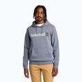 Hoodie Herren Timberland Linear Logo Hoodie folkstone gray