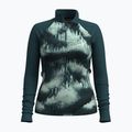 Women's Smartwool Classic Thermal Merino Base Layer 1/4 Zip Boxed Sweatshirt Dämmerung nebligen Kiefern 3