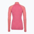 Thermoaktiver Sweatshirt Hoodie Damen Smartwool Classic Thermal Merino Base Layer 1/4 Zip Boxed garden pink digi snow 4