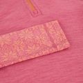Thermoaktiver Sweatshirt Hoodie Damen Smartwool Classic Thermal Merino Base Layer 1/4 Zip Boxed garden pink digi snow 6