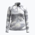 Damen Thermo-Sweatshirt Smartwool Classic Thermal Merino Base Layer 1/4 Zip Boxed hellgrau nebligen Kiefern 3