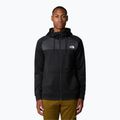 Herren The North Face Reaxion Fleece Sweatshirt schwarz/ asphaltgrau