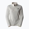 The North Face Frauen 100 Glacier 1/4 Zip weiß dune/npf Sweatshirt 4