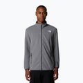 Herren The North Face 100 Glacier Full Zip Sweatshirt mittel grau Heidekraut