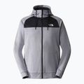 Herren The North Face Reaxion Fleece hellgrau heather/asphaltgrau Sweatshirt 5