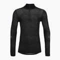 Thermoaktiver Sweatshirt Hoodie Herren Smartwool Intraknit Thermal Merino Base Layer 1/4 Zip black/white