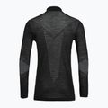 Thermoaktiver Sweatshirt Hoodie Herren Smartwool Intraknit Thermal Merino Base Layer 1/4 Zip black/white 2