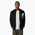 Herren Sweatshirt The North Face Merak Hoodie schwarz/weiß/npf