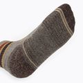 Socken Herren Smartwool Performance Hike Light Cushion Striped Mid Crew taupe/natural marl 5