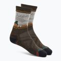 Socken Smartwool Hike Light Cushion Mountain Moose Crew millitary olive