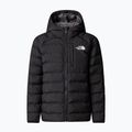 Daunenjacke Kinder The North Face Reversible Perrito Hooded black/smoked pearl 6