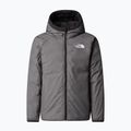 Daunenjacke Kinder The North Face Reversible Perrito Hooded black/smoked pearl 8