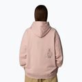 The North Face Mountain Cleanup über Hoodie rosa Moos 3