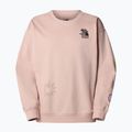 The North Face Mountain Cleanup über rosa Moos Sweatshirt