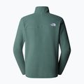 Herren Sweatshirt The North Face 100 Glacier 1/4 Zip mittel Ente grün 2