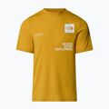 Shirt Herren The North Face Mountain Foundation Coordinates Tee turmeric 4