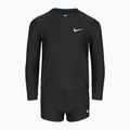 Kinder-Trainingsanzug Nike Swoosh Motion Club Ls Dk Smoke Grey